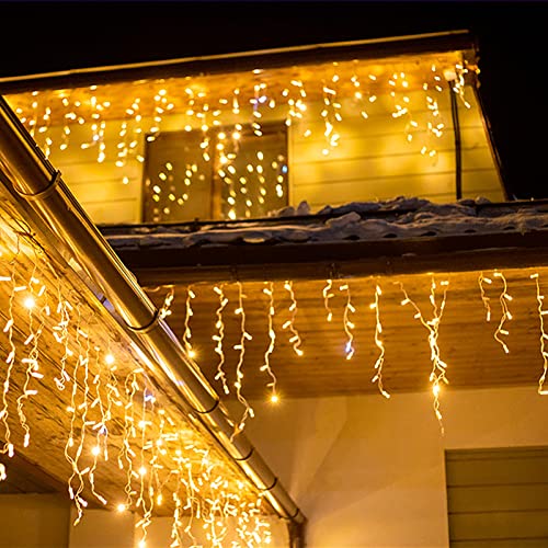 Cortina de Luzes Natal Exterior: Ilumine sua Casa com Estilo!