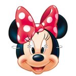 Máscara da Minnie: Proteção e estilo para crianças! mascara-da-minnie