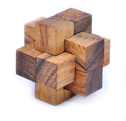 Quebra-Cabeças De Metal Holzsammlung - 8 Peças | Desafio Mental Para Todas As Idades
